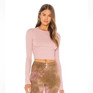 COTTON CITIZEN | Verona Cropped Long Sleeve Top